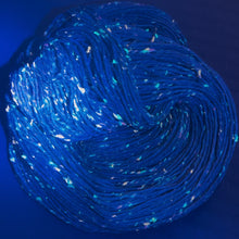 Load image into Gallery viewer, Grey Squirrels at a Rave DK, merino yarn with Donegal nep