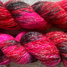 Load image into Gallery viewer, My Life is Lava, merino pima cotton 4ply yarn