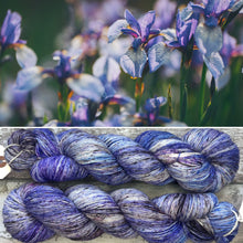 Load image into Gallery viewer, Siberian Iris, merino nylon sock yarn
