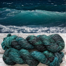 Load image into Gallery viewer, Teal Ocean, merino pima cotton 4ply yarn
