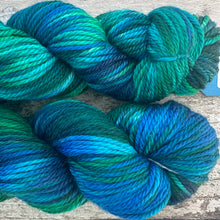 Load image into Gallery viewer, Peacock Aran, soft superwash merino yarn