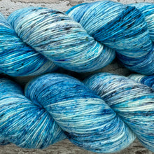 Load image into Gallery viewer, Turquoise Sea, merino nylon sock yarn