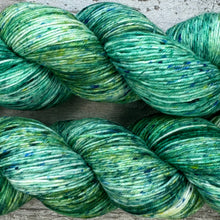 Load image into Gallery viewer, Spring Greens, merino nylon sock yarn
