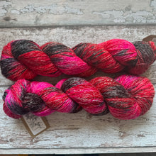 Load image into Gallery viewer, My Life is Lava, merino pima cotton 4ply yarn