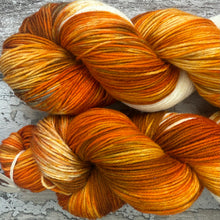 Load image into Gallery viewer, Ginger Tabby Cat, merino nylon sock yarn