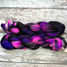 Load image into Gallery viewer, Childless Cat Lady, merino nylon sock yarn