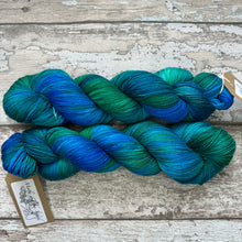 Load image into Gallery viewer, Peacock, merino nylon sock yarn
