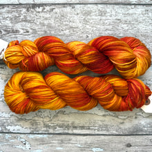 Load image into Gallery viewer, Flame Tetra Fish DK, merino nylon yarn