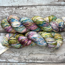 Load image into Gallery viewer, Aqueous Bloom, merino nylon sock yarn