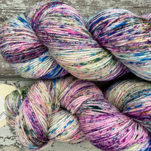 Load image into Gallery viewer, Butterfly Meadow, merino nylon sock yarn