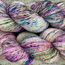 Load image into Gallery viewer, Butterfly Meadow, merino nylon sock yarn