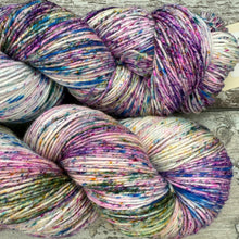 Load image into Gallery viewer, Butterfly Meadow, merino nylon sock yarn