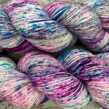 Load image into Gallery viewer, Sunshine & Flowers, merino nylon sock yarn