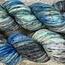 Load image into Gallery viewer, Dappled Sunlight, merino nylon sock yarn