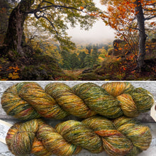 Load image into Gallery viewer, Cute Leaf Season, merino pima cotton 4ply yarn