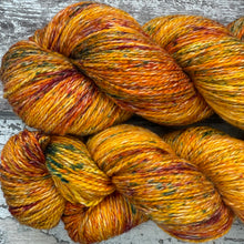 Load image into Gallery viewer, Fall Leaves, merino pima cotton 4ply yarn