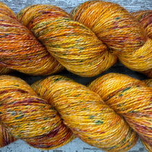 Load image into Gallery viewer, Fall Leaves, merino pima cotton 4ply yarn