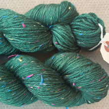 Load image into Gallery viewer, Christmas Tree Lights Donegal Aran, merino yarn