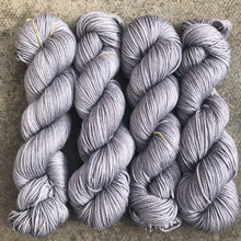 Load image into Gallery viewer, A Nice Grey DK, hand-dyed merino nylon yarn