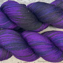 Load image into Gallery viewer, Distant Galaxies, merino nylon sock yarn