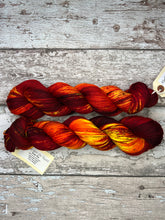 Load image into Gallery viewer, Inner Fire, merino nylon sock yarn