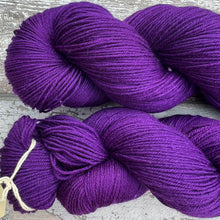 Load image into Gallery viewer, Royal Purple, merino nylon sock yarn
