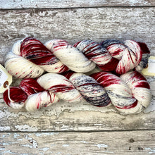 Load image into Gallery viewer, Winter Berries, merino nylon sock yarn