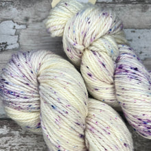 Load image into Gallery viewer, Crocuses in the Snow Aran, soft superwash merino yarn