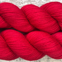 Load image into Gallery viewer, Rosehip Red, merino nylon sock yarn