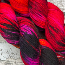 Load image into Gallery viewer, My Life is Lava Aran, superwash merino yarn