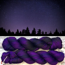 Load image into Gallery viewer, Distant Galaxies, merino nylon sock yarn