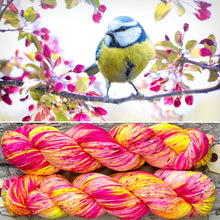 Load image into Gallery viewer, That's Enough, UV reactive merino nylon yarn