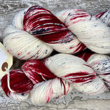 Load image into Gallery viewer, Winter Berries, merino nylon sock yarn