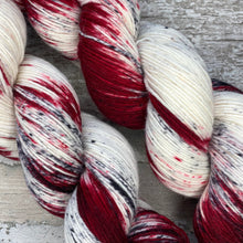 Load image into Gallery viewer, Winter Berries, merino nylon sock yarn