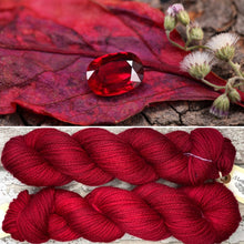 Load image into Gallery viewer, Ruby Aran, soft superwash merino yarn