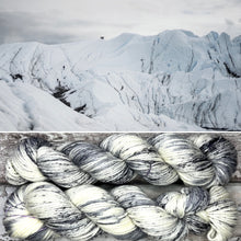 Load image into Gallery viewer, Glacier Aran, soft superwash merino yarn