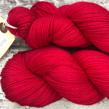 Load image into Gallery viewer, Rosehip Red, merino nylon sock yarn