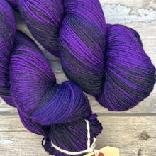 Load image into Gallery viewer, Distant Galaxies, merino nylon sock yarn