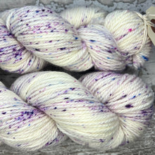 Load image into Gallery viewer, Crocuses in the Snow Aran, soft superwash merino yarn