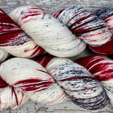 Load image into Gallery viewer, Winter Berries, merino nylon sock yarn
