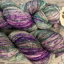 Load image into Gallery viewer, Ornamental Cabbage, merino nylon sock yarn