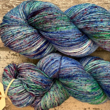 Load image into Gallery viewer, Plankton, merino nylon sock yarn