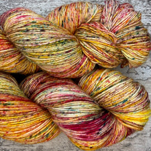 Load image into Gallery viewer, Mummy Tractor, merino nylon sock yarn