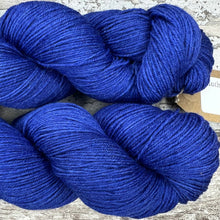 Load image into Gallery viewer, Midnight Blue, merino nylon sock yarn