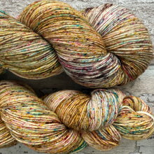 Load image into Gallery viewer, Amongst the Flowers, merino nylon sock yarn