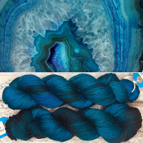 Geode Aran, soft superwash merino yarn