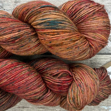 Load image into Gallery viewer, A Carpet of Leaves, merino nylon sock yarn
