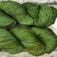 Load image into Gallery viewer, Mossy Frog, merino nylon sock yarn