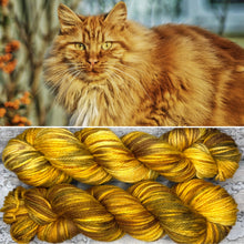 Load image into Gallery viewer, Ginger Cat Aran, soft merino yarn