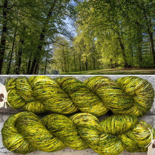 Delightfully Deciduous Aran, soft superwash merino yarn